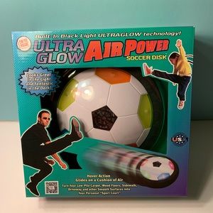 Toysmith Ultra Glow Air Power Soccer Disk in gently used condition. Works⚽️